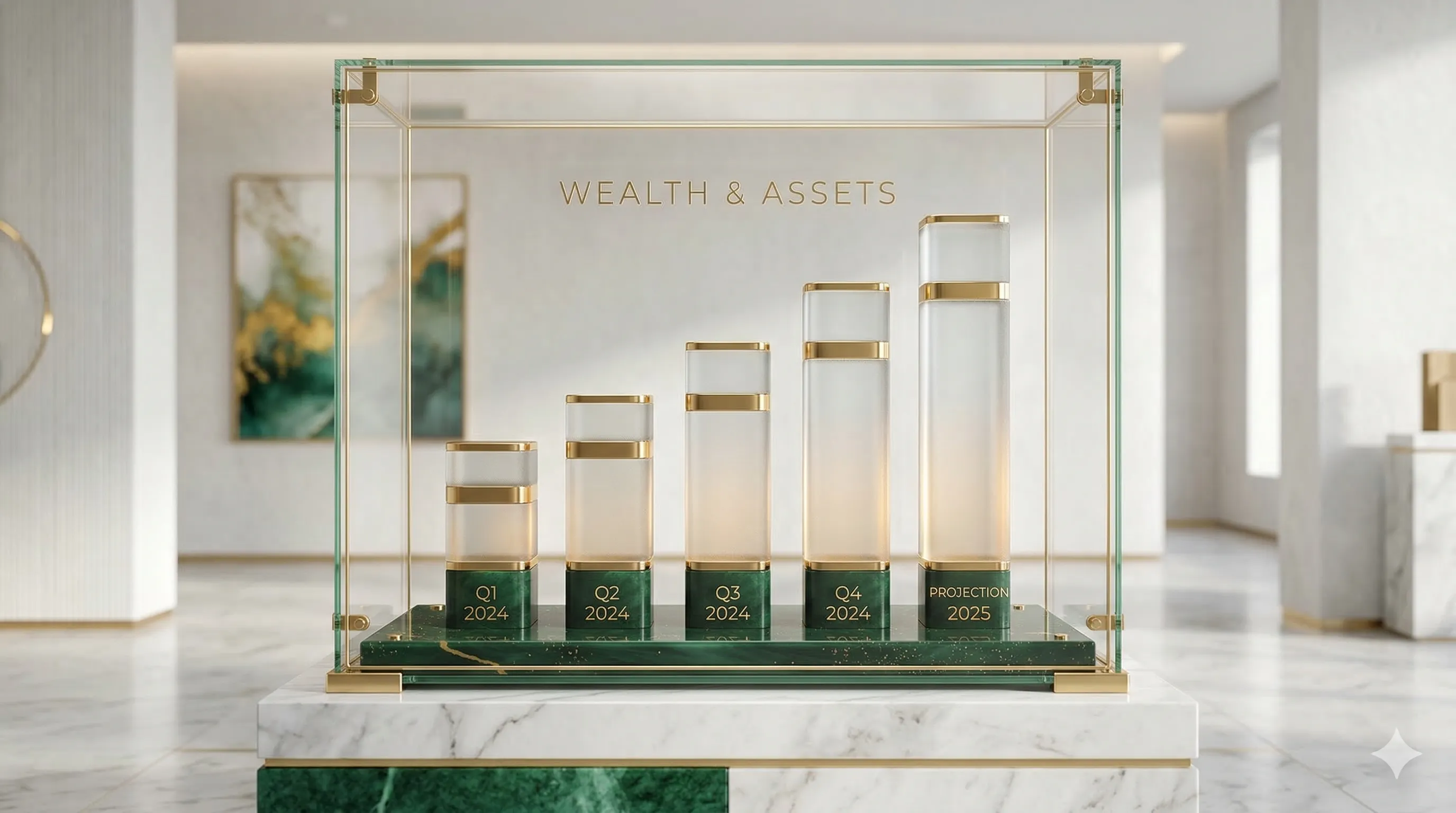 Gráfico comparativo entre web como gasto y web como activo digital para negocios